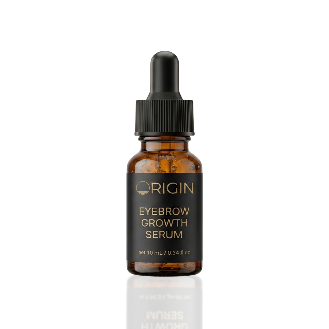 Origin Eyebrow Growth Serum bottle for men